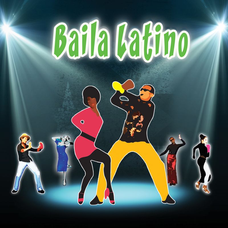 Baila Latino box art for Playstation 4
